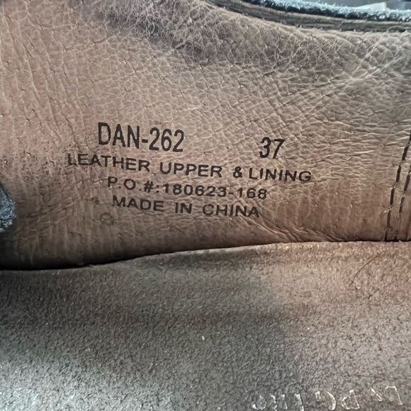 ALEGRIA PG LITE DAN 435 BLACK LACE UP COMFORT SHOES - Picture 4 of 10